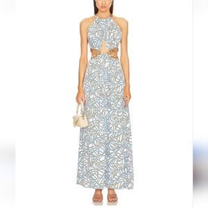 NEW DIANE VON FURSTENBERG elizabeth dress in Twig Forest